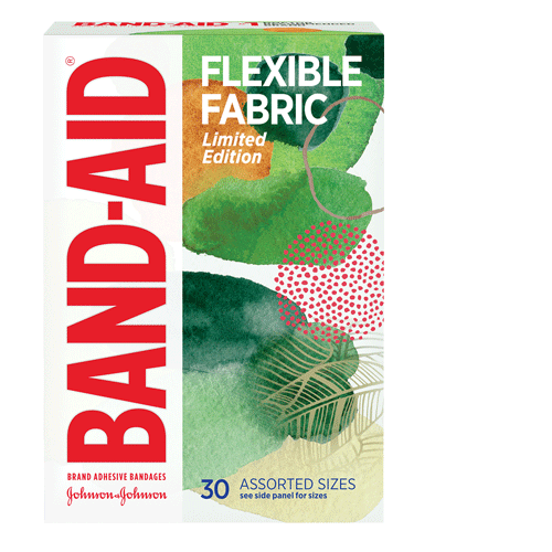 BAND-AID® Brand Flexible Fabric Forest Design
