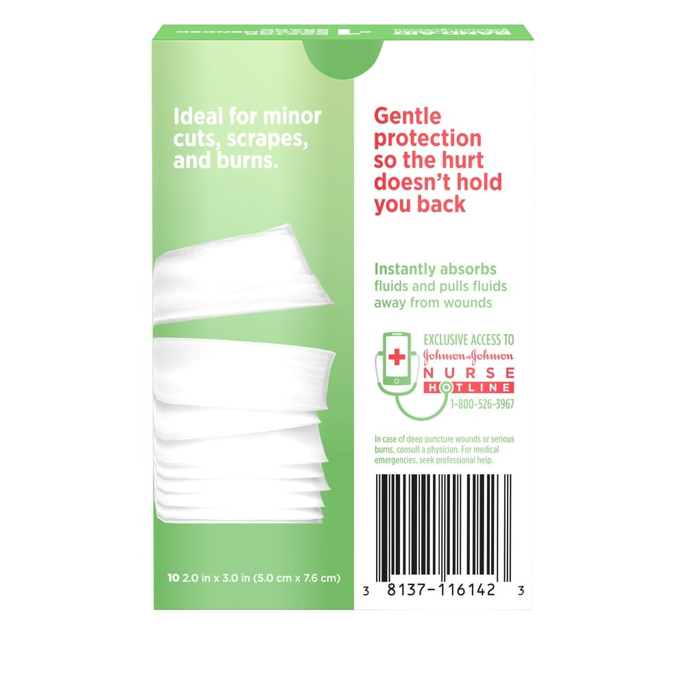 Band-Aid Hurt-Free Wrap Medium 2 in, 1Each (Pack of 1)