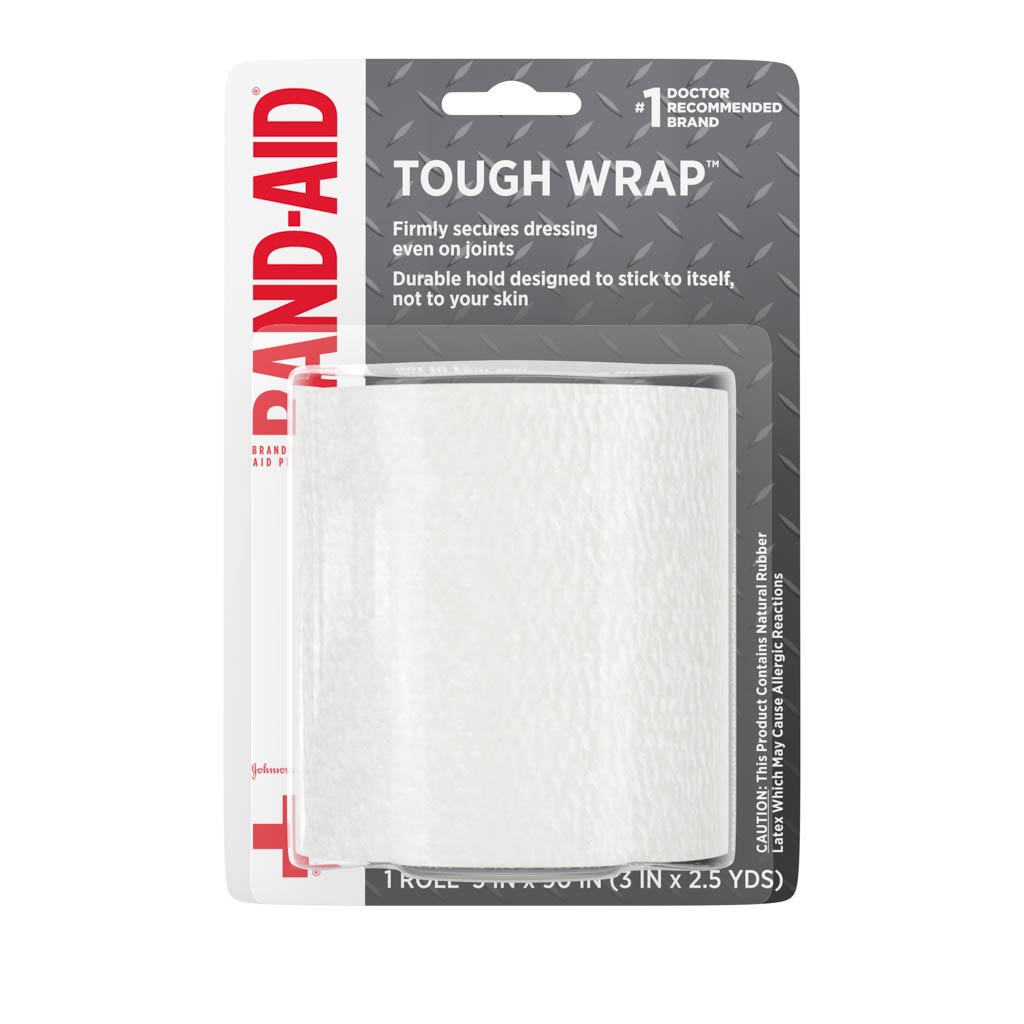 TOUGH WRAP™ Self-Adherent Wound Wrap, 3 In x 2.5 Yd | BAND-AID® Brand ...