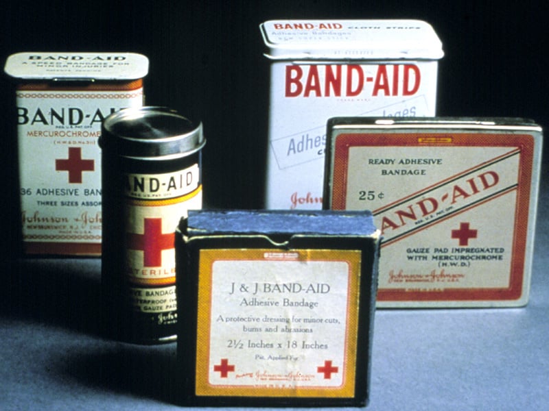 Vintage BAND-AID® packaging 