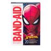BAND-AID® Brand Adhesive Bandages, featuring MARVEL Spiderman, 20ct Back of Pack