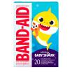 BAND-AID® Brand Baby Shark Bandages, 20ct Back of Pack