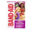 BAND-AID(R) Brand Disney Princesses Bandages, 20ct Back of Pack featuring Rapunzel and Moana