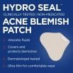 Acne blemish patch absorbs fluids, covers & protects blemishes, dermatologist tested, ultra-thin for comfortable wear