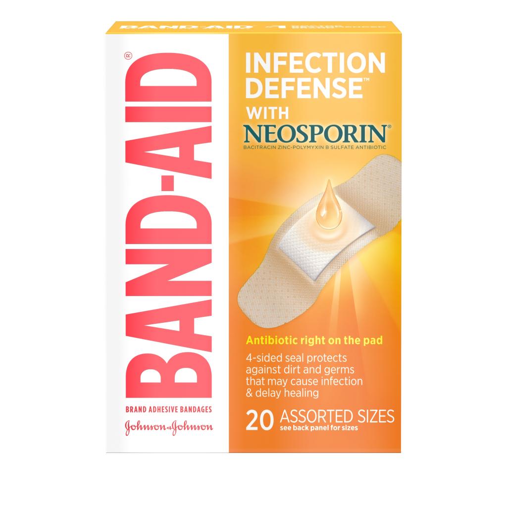 BAND-AID® Brand INFECTION DEFENSE™ Antibiotic Bandages image 3