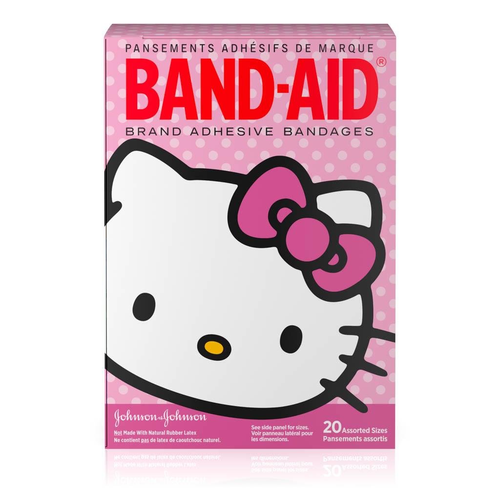 Hello Kitty™ Adhesive Bandages for Kids, 20 Ct