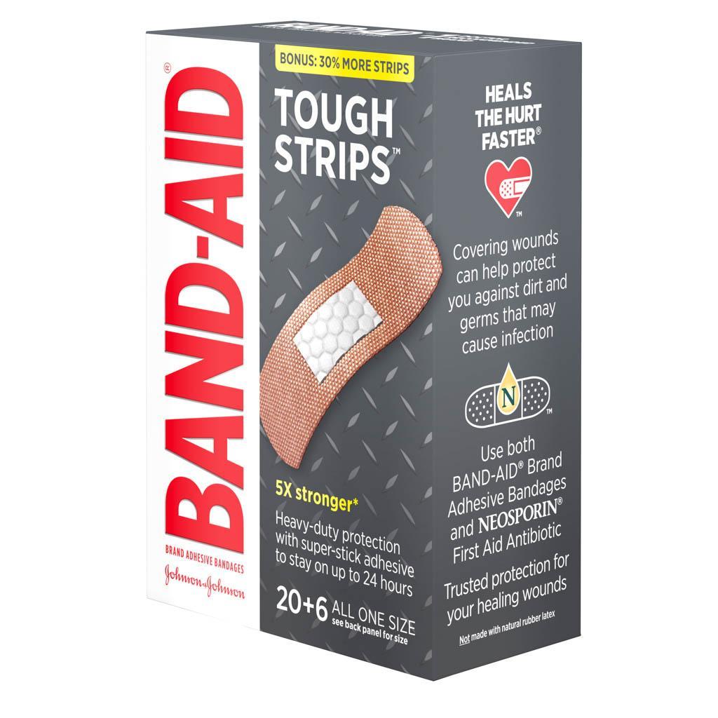 BAND-AID® Brand TOUGH STRIPS™ Bandages image 2