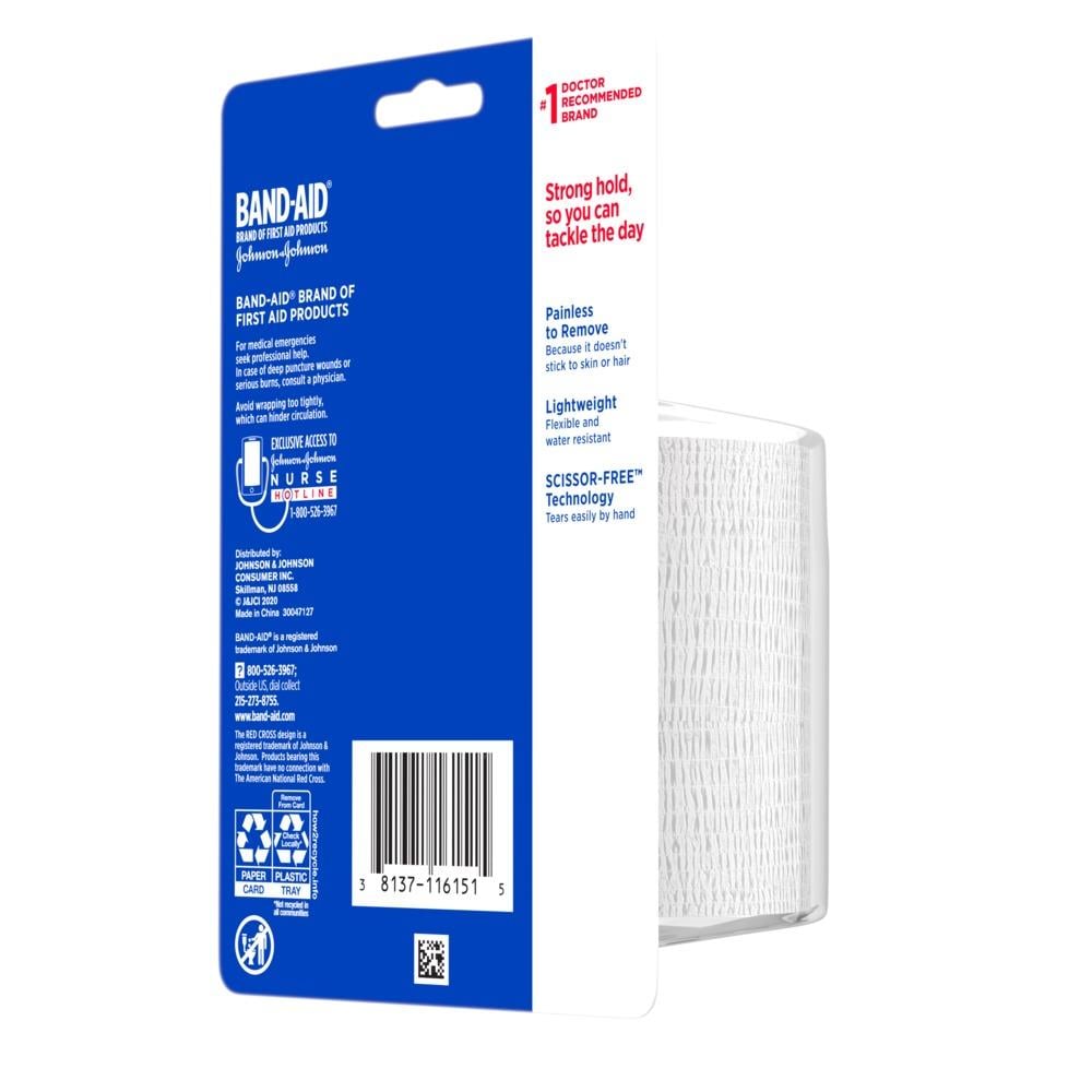 BAND-AID® Brand of First Aid Products TOUGH WRAP™ image 3