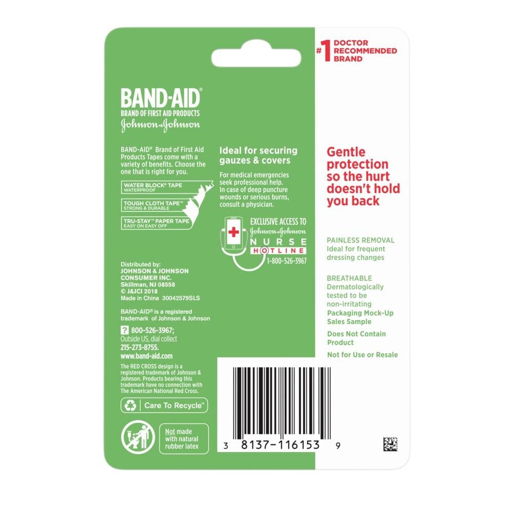 BAND-AID® Brand HURT-FREE® Paper Tape image 3