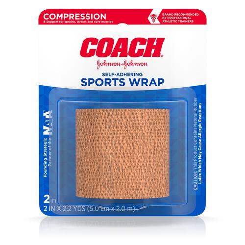 Front of packaging of COACH® Self-Adhering Sports Wrap 2 IN x 2.2 YDS