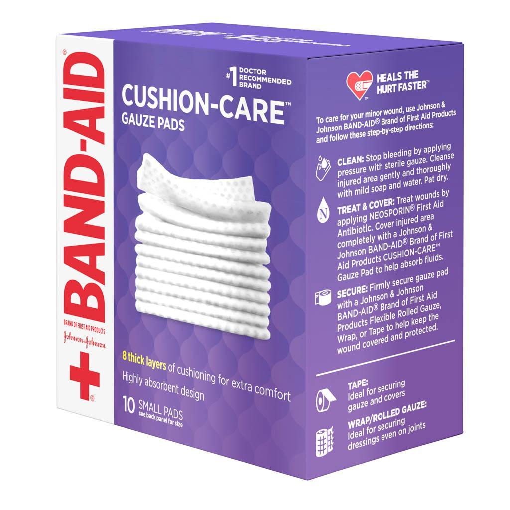 BAND-AID® Brand CUSHION-CARE™ Gauze Pads image 1