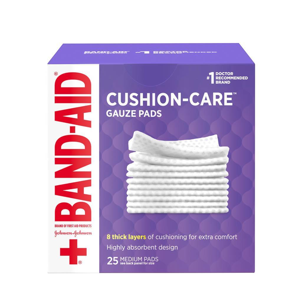 Reactor Ziekte Controversieel CUSHION-CARE™ Sterile Non-Stick Gauze Pads | BAND-AID® Brand