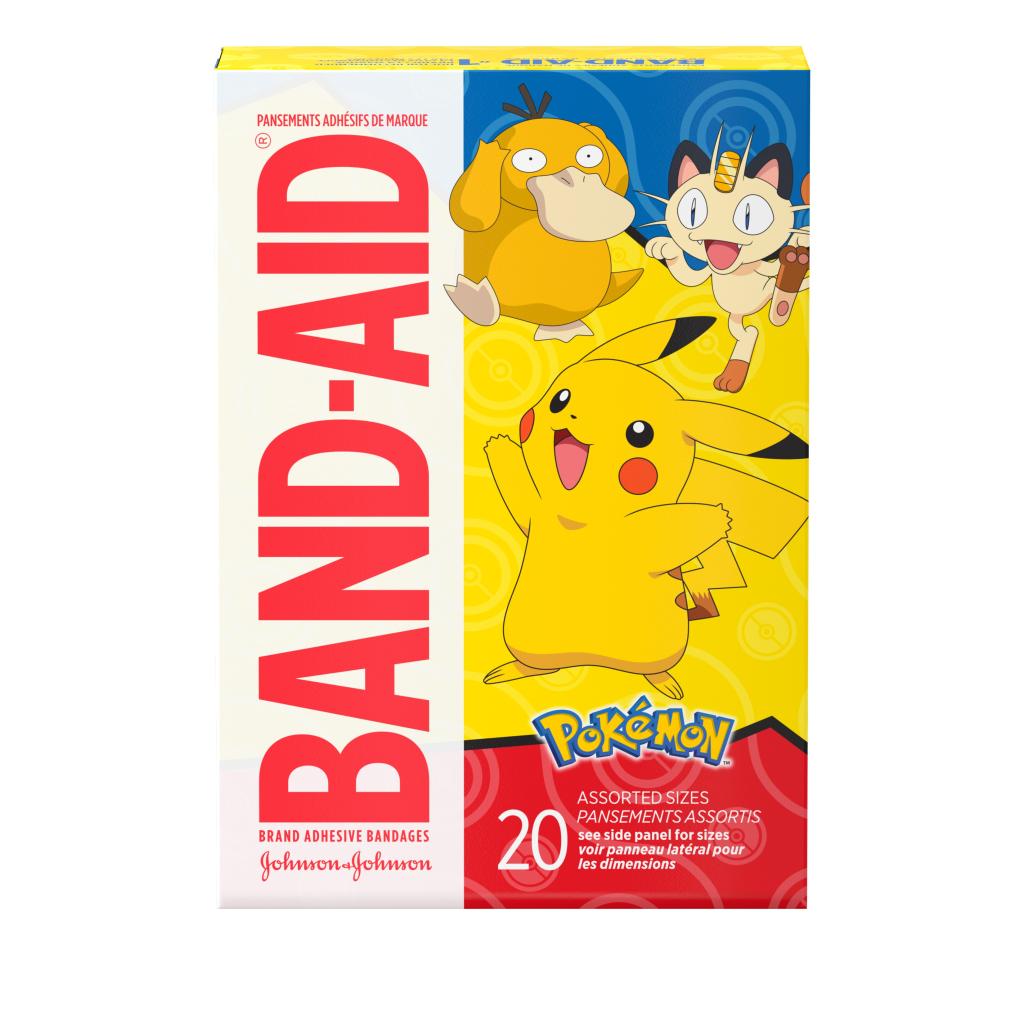 BAND-AID® Brand Adhesive Bandages, featuring Pokemon image 1