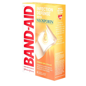 BAND-AID® Brand INFECTION DEFENSE™ Bandages XL