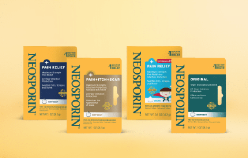 Assortment of NEOSPORIN Products